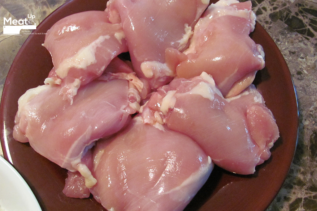 Barbecue cut skinless