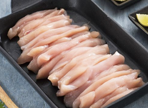 Boneless chicken strips